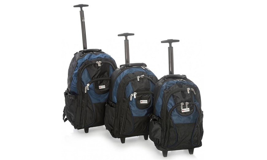 Image 5: Detachable Trolley Backpacks