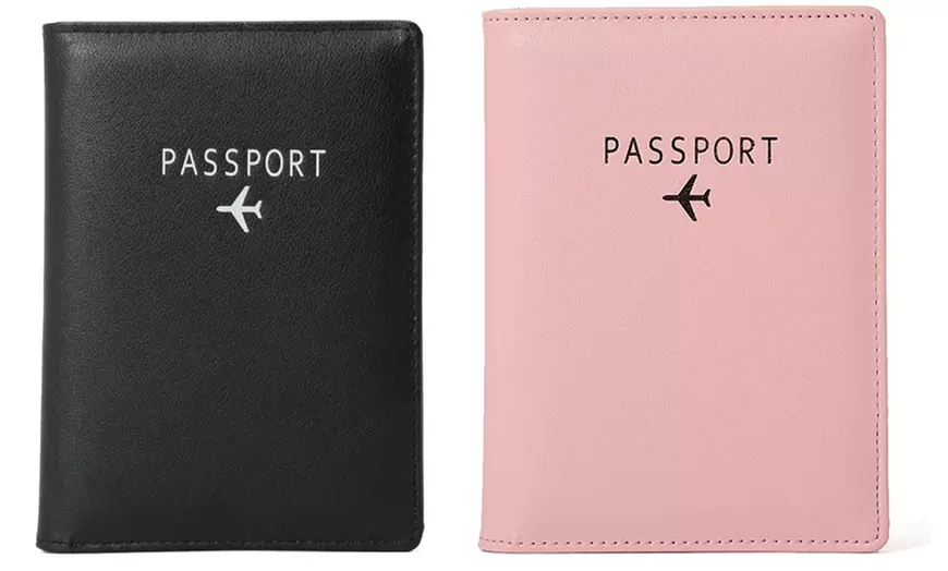 Image 8: Funda protectora para pasaporte