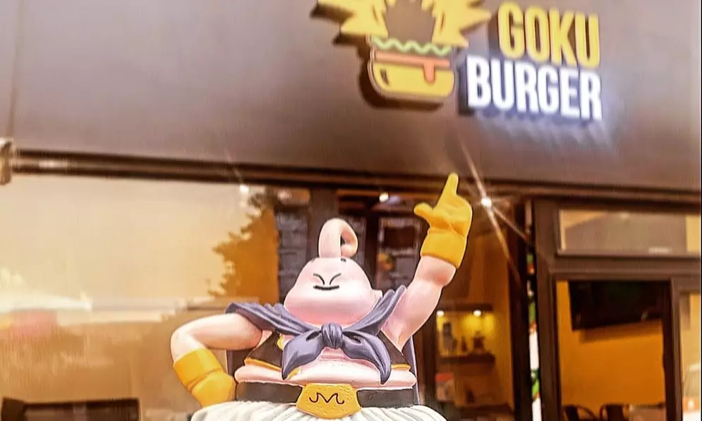 Burger du jour avec frites et boisson à Goku Burger, Colombes