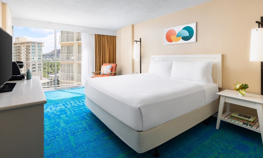 Image 22: Steps from Waikiki Beach and Free Surf-Board Credits Each Day