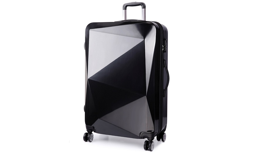 Image 7: Diamond-Shaped Suitcase