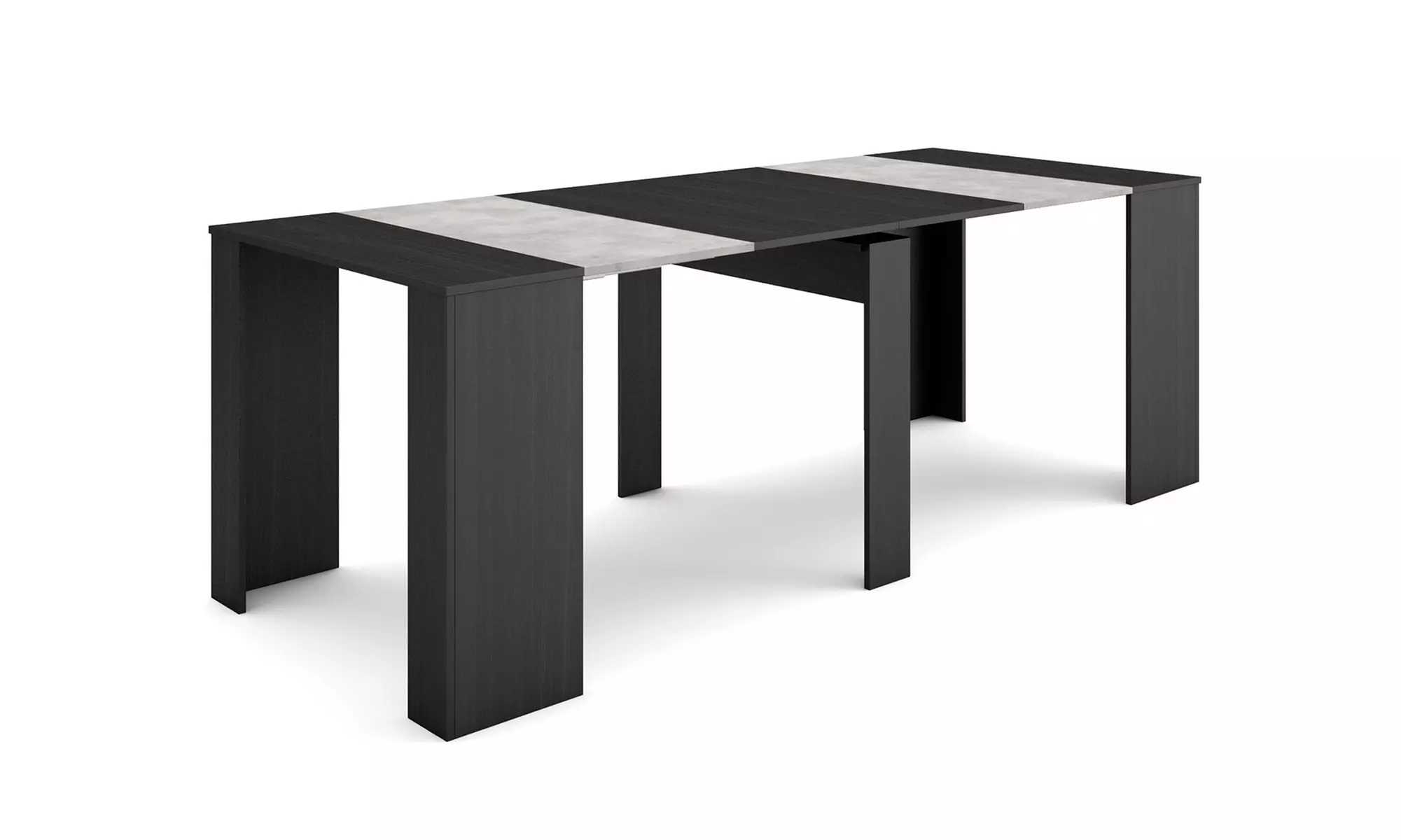 Uitschuifbare tafel voor maximaal 10 of 12 personen