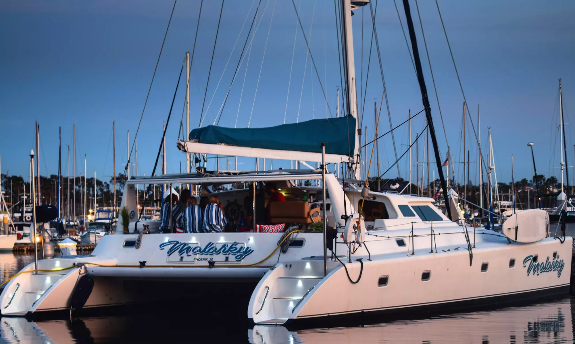 $250 for Luxury 47' Catamaran Charter for Up to 12 People ($550 Value) - Primary Image