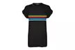 T-shirt ample imprimé rayures arc-en-ciel - Image 2