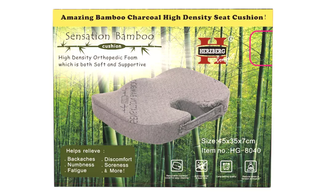 Cojín ortopédico de bambú