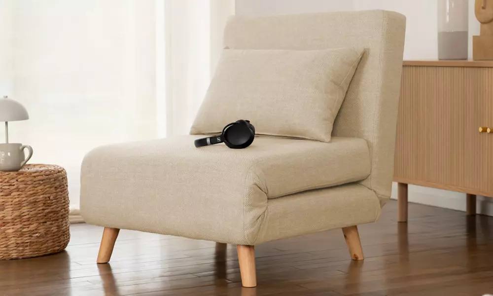 3-in-1 Schlafsessel: Sessel, Lounge oder Bett