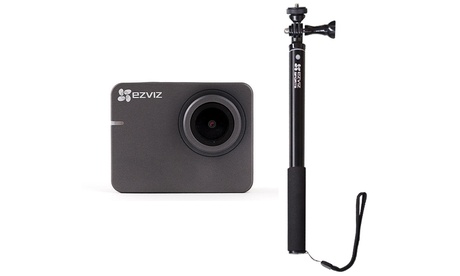 Action cam 4K con asta per selfie stick S3 Ezviz