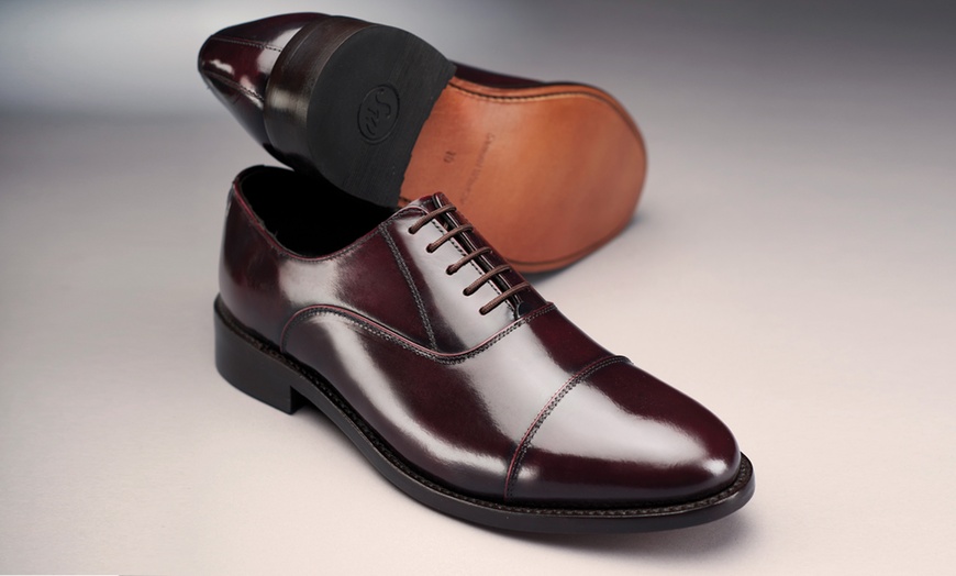 Image 11: Samuel Windsor Men's Oxford Shoes