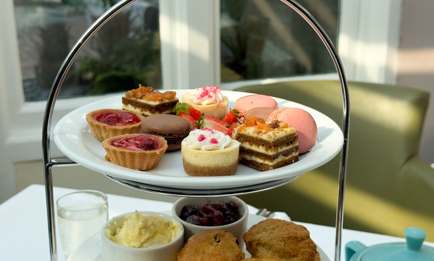 Image 7: A Premium Afternoon Tea for 2 or 4, with Glass or Bottle of Prosecco  