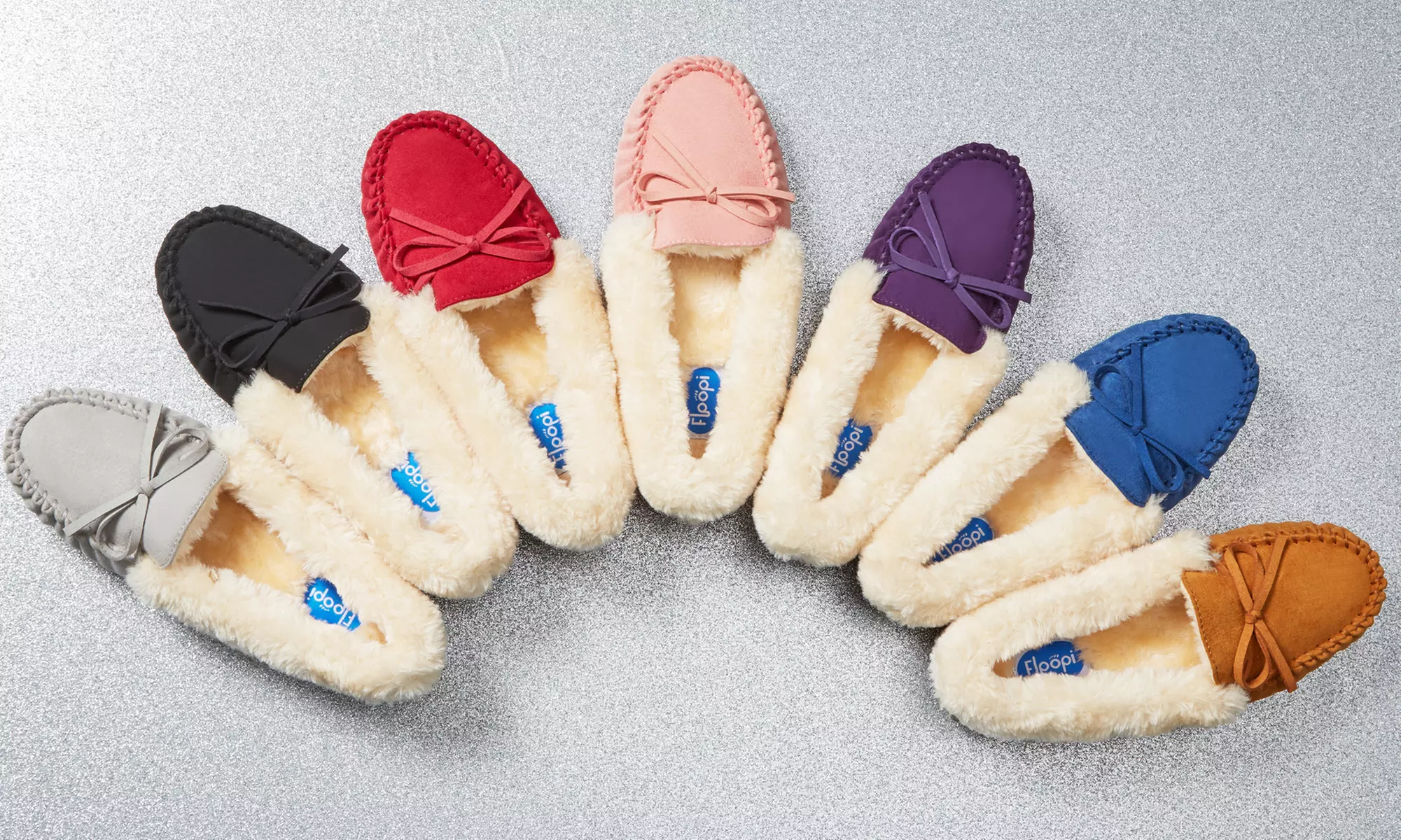 Floopi Faux Fur Memory Foam Indoor and Outdoor Women's Slipper - Primary Image