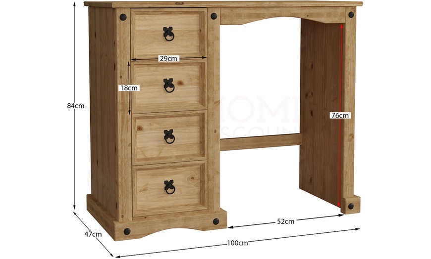 Image 60: Vida Designs Corona Bedroom Furniture Range