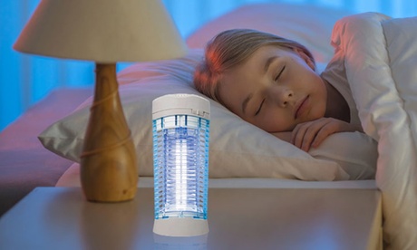 Lampada anti-insetti Silvano 40-IK-Smart con 2 tubi UV-A da 8 W