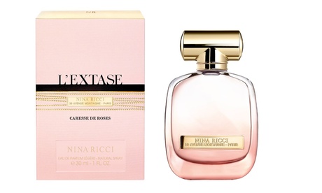 1 ou 2 eaux de parfum L'Extase Caresse de Roses de Nina Ricci 30ml