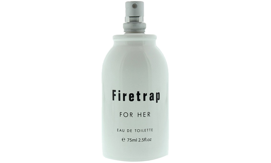 Image 1: Firetrap For Her Eau de Toilette 75ml with Free Fragrance