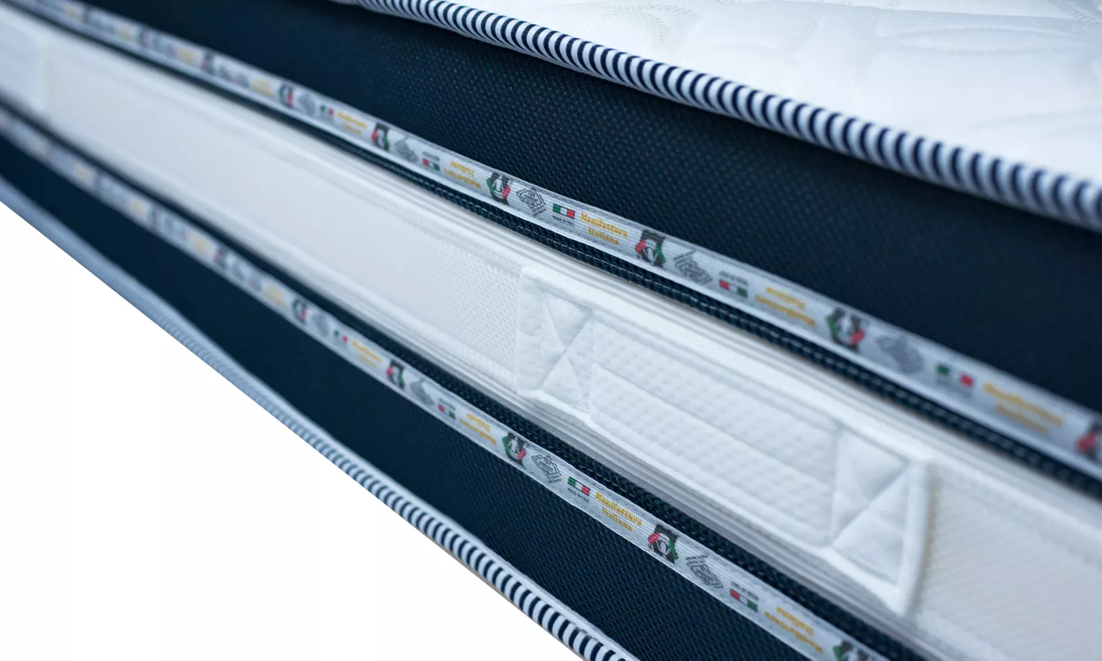 Orthopädische 13-Zonen-Matratze (27 cm) mit Visco-Gel-Schaum | In Größe nach Wahl & Inkl. Gratis-Versand - Second Medium