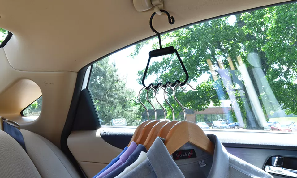 Car Clothes-Hanger Hooks (2-Pack) - Primary Image