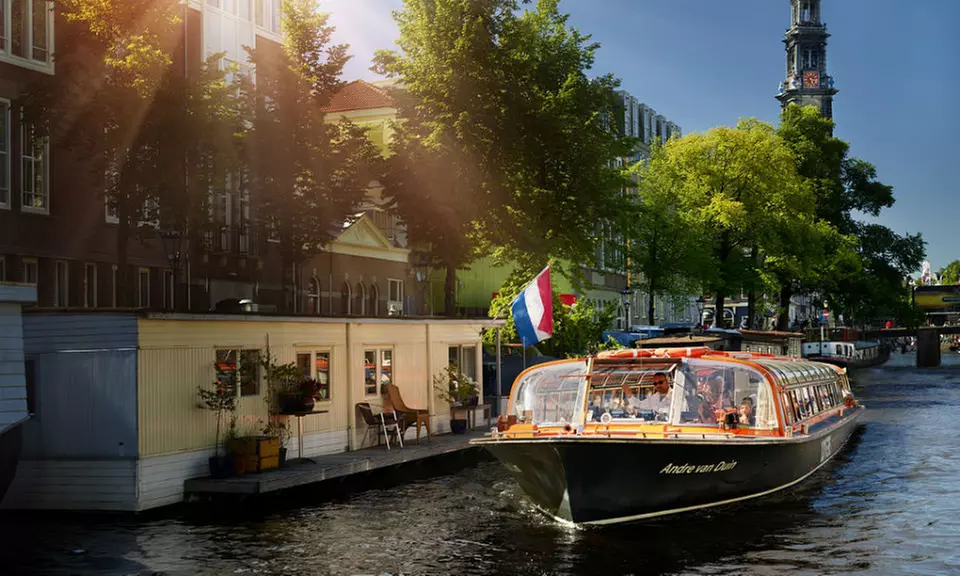 Grachten-Rundfahrt in Amsterdam