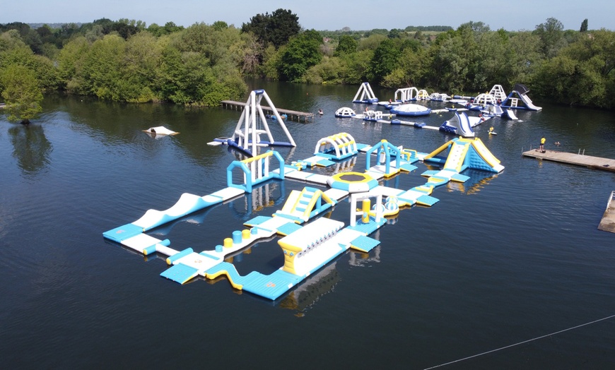 Image 3: Aqua Park Entry with Wetsuit for 1, 2 or 4