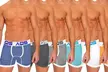 Pack de 6 Boxers de la marque AQS sans coutures - Second Medium