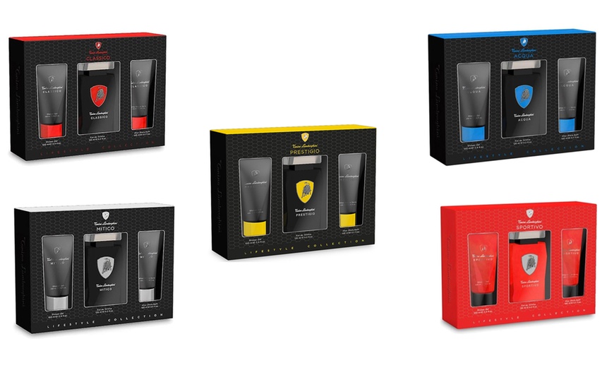 Image 1: Lamborghini Men's Gift Set