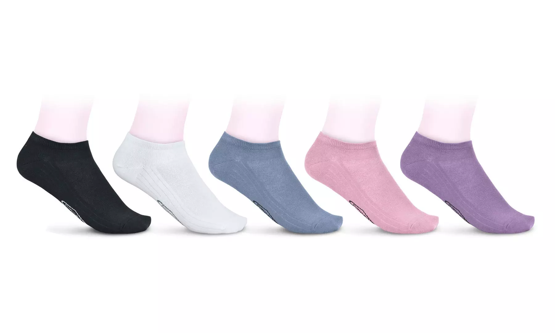 Pack 12 paia fantasmini donna Pompea disponibili in 3 colori e 2 taglie - Primary Image