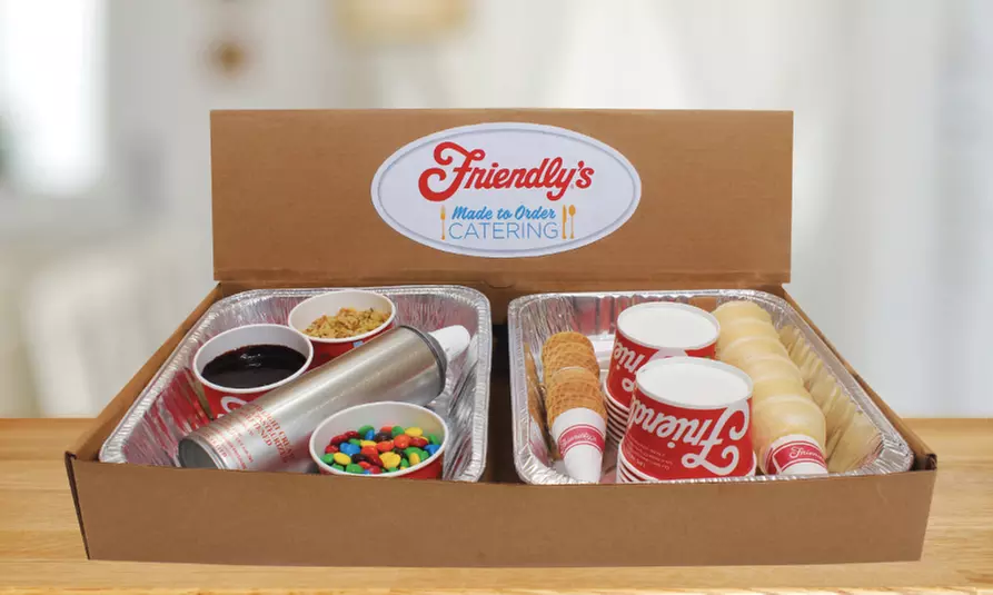 $35 for Family Meals and Catering Menu at Friendly's ($50 Value) - Second Medium