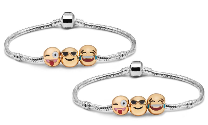 Image 3: Pulsera con 3, 5 o 10 emoji