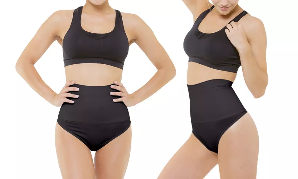 1 ou 2 sous-vêtements string et/ou culotte effet gainant et push-up de Liposlim - Second Medium