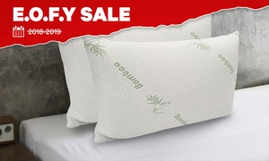 Bamboo Cover Memory Foam Pillows