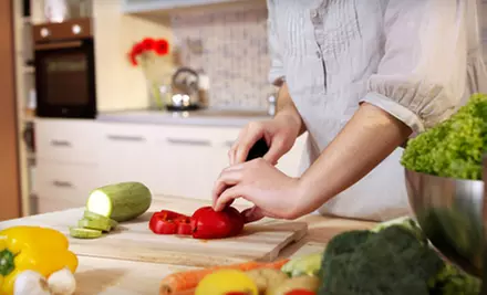 Cooking Class for One or Two People or a Four-Class Series from Chef Ellen - Primary Image