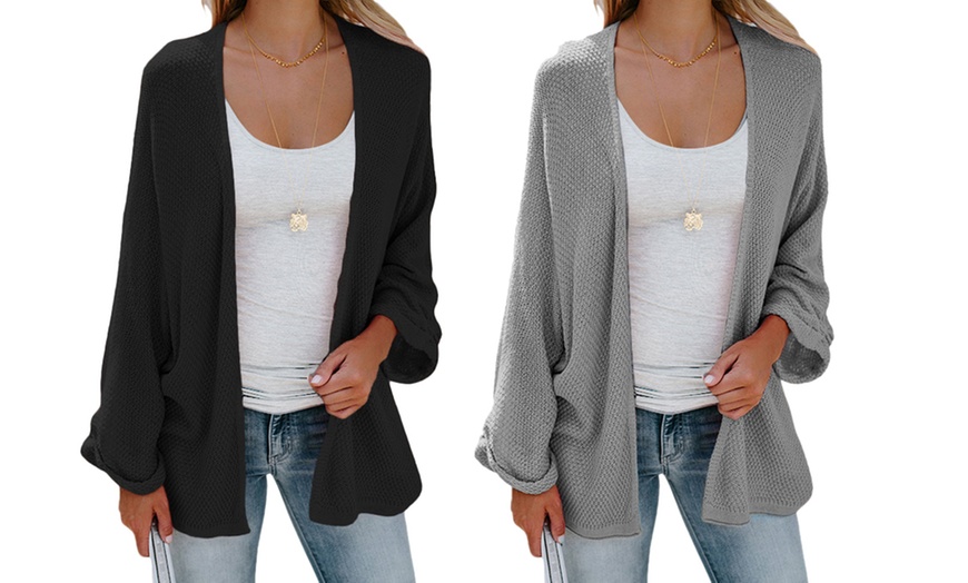 Image 10: Women's Loose Fit Cardigan