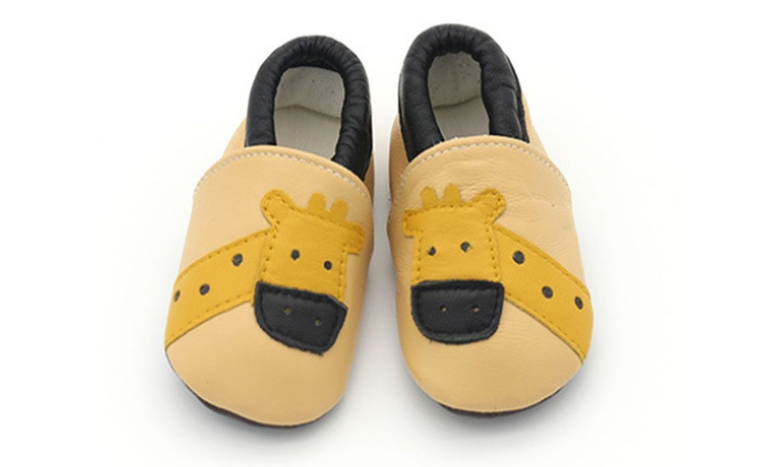 vegan leather baby shoes