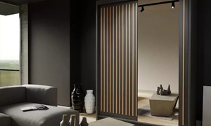  Mirrored Sliding Wardrobe 