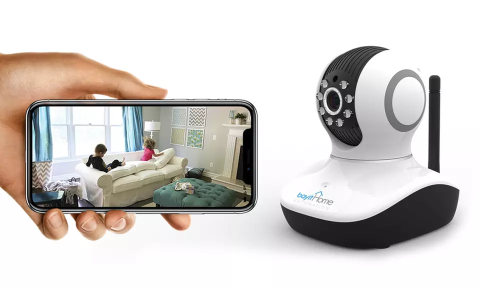 Bayit Cam HD 720p Camera with WiFi, Pan-and-Tilt, Two-Way Audio, and Night Vision - Primary Image