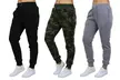 Women's Galaxy By Harvic Fleece-Lined Jogger Sweatpants (3-Pack). Plus Sizes Available. - Image 3