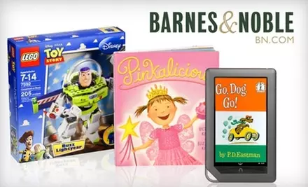 $10 for $20 Worth of Toys and Games, Books and More at Barnes & Noble - Primary Image