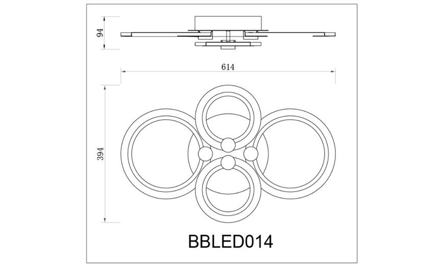 Image 26: Lampadari e plafoniere LED