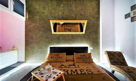 Percorso benessere per 2 persone con idromassaggio, sauna e bottiglia di spumante alla Lovers Excape Roma