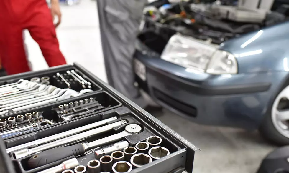 Enhance your vehicle's performance at Stuckeys Auto with a synthetic oil change plus inspection, saving you up to 40% - Second Medium