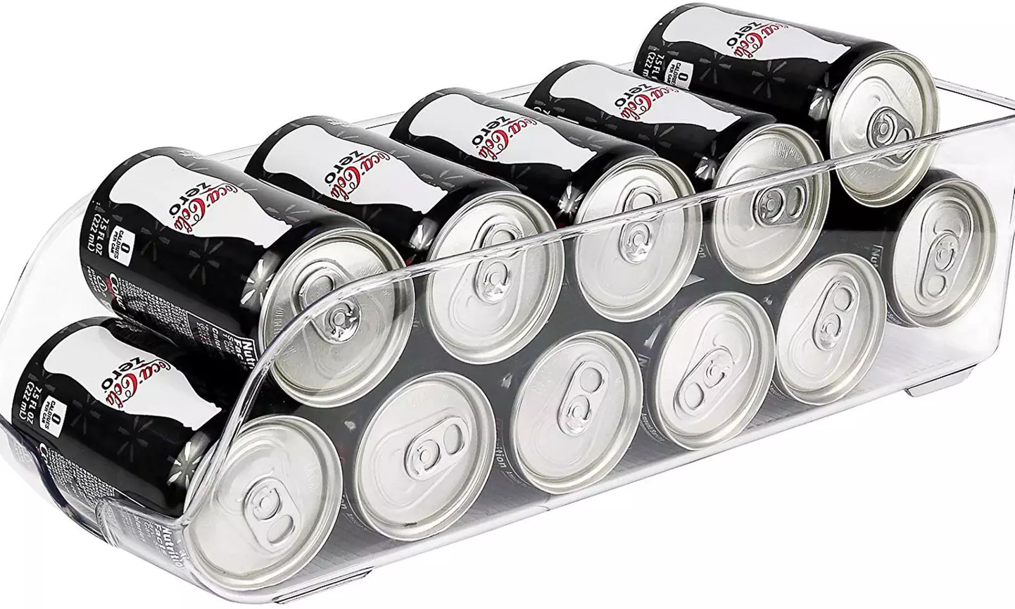 Fridge and Freezer Stack-Able Storage Organizer Bins Set (6-Piece) - Second Medium