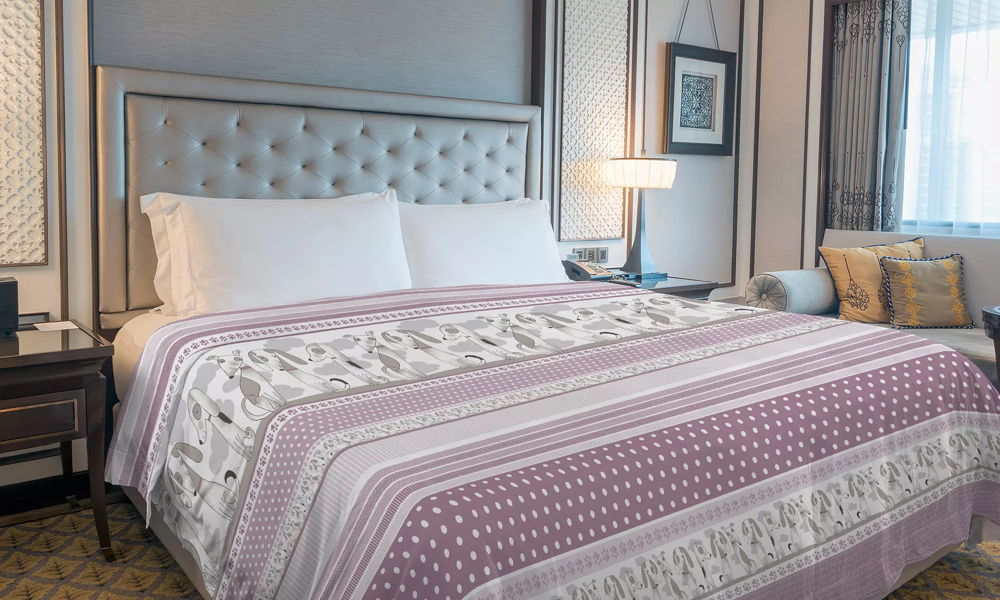 Tagesdecke aus Baumwolle