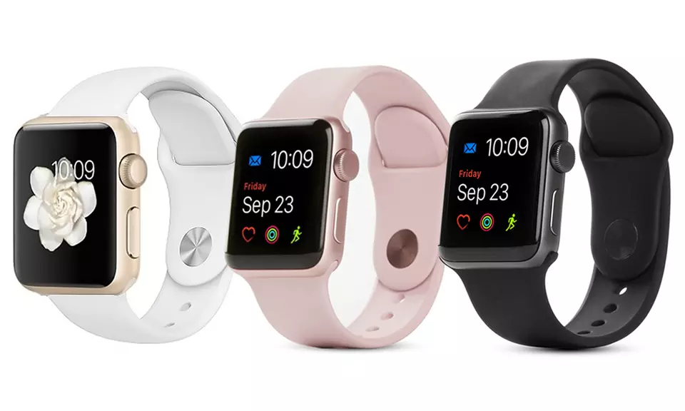 Apple Watch 1st Generation/Series 2/Series 3 Smart Watch (Refurbished A-Grade) with OEM Charger - Primary Image