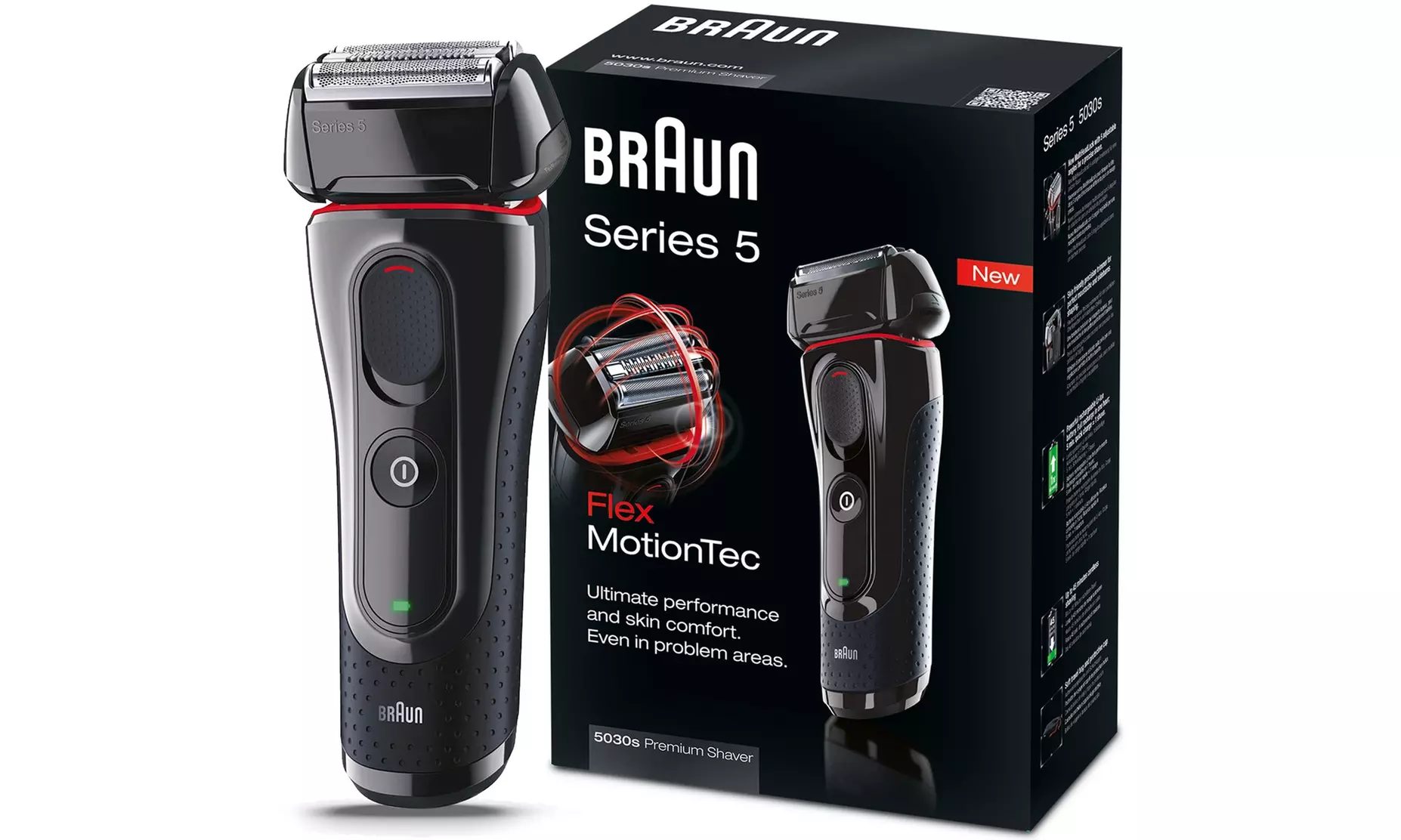 Braun Series 5 Electric Shaver with Pop-Up Trimmer - Primary Image