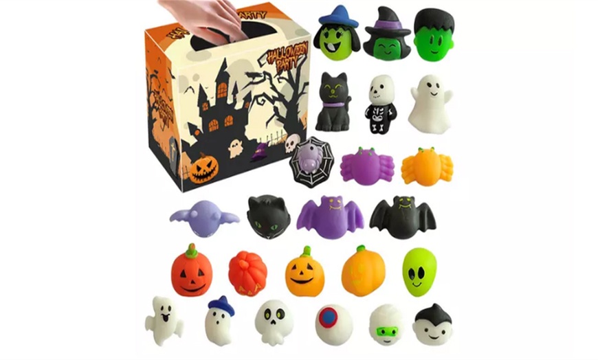 Image 4: 24-Piece Halloween Squishy Toys