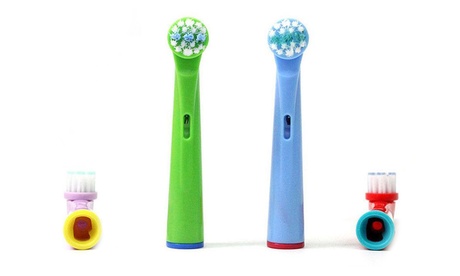 Fino a 64 testine di ricambio per spazzolini, compatibili per bambini