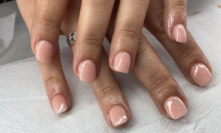 Image 1: Shellac Manicure and/or Pedicure or Gel Manicure and Gel Pedicure