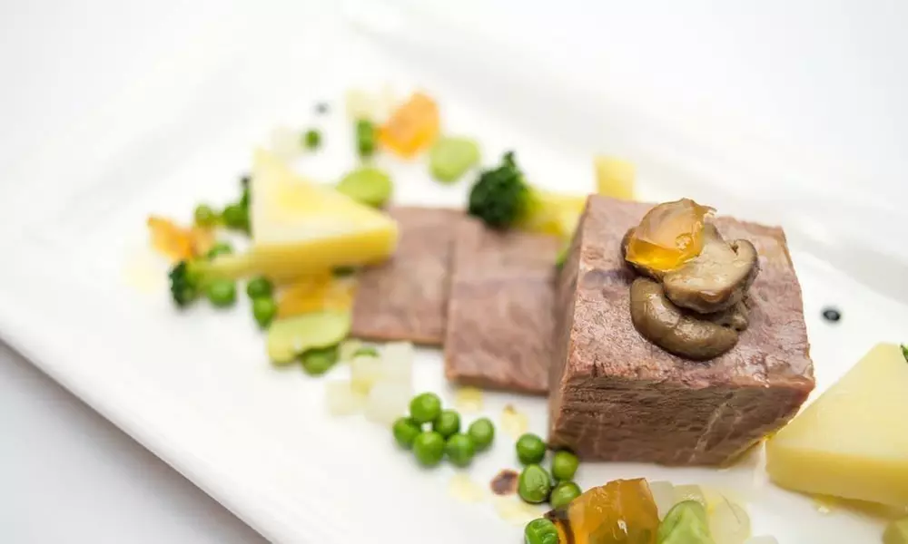 Gastronomische lunch of diner