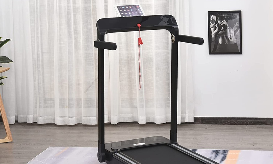 Image 9: HomCom Motorised Treadmills