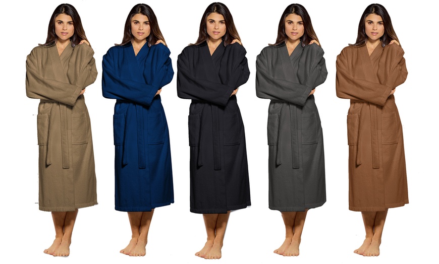 Image 1: Egyptian Cotton Bathrobe