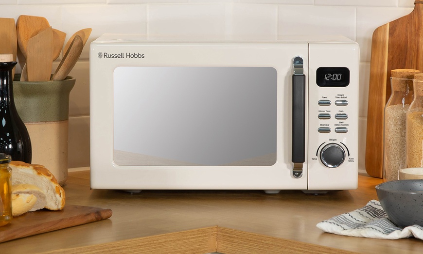 Image 7: Russell Hobbs Stylevia Microwave 800W